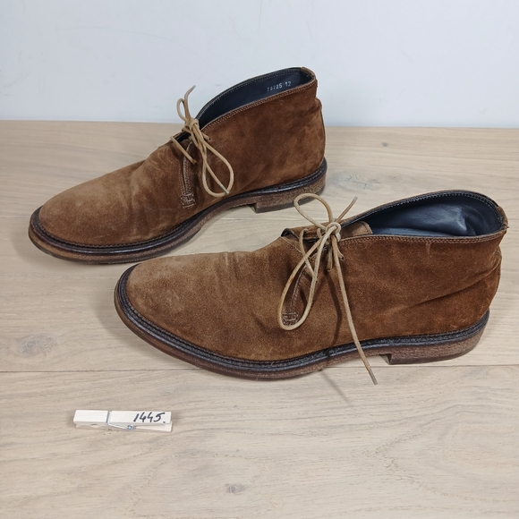 To Boot New York Adam Derrick Brown Leather Lace-Up Ankle Boots 1445 - Picture 14 of 14